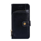 Zipper Bag Leather Phone Case – Card Slot, Leather, TPU, For vivo iQOO 9 5G, For vivo IQOO Neo6 5G, For vivo iQOO U5 5G, For vivo S12/V23, For vivo S12 Pro/V23 Pro, For vivo X80 Pro China
