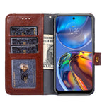 Zipper Bag Leather Phone Case – Card Slot, Leather, TPU, For vivo iQOO 9 5G, For vivo IQOO Neo6 5G, For vivo iQOO U5 5G, For vivo S12/V23, For vivo S12 Pro/V23 Pro, For vivo X80 Pro China