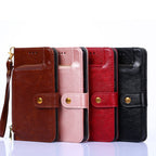 Zipper Bag Leather Phone Case – Card Slot, Leather, TPU, For vivo iQOO 9 5G, For vivo IQOO Neo6 5G, For vivo iQOO U5 5G, For vivo S12/V23, For vivo S12 Pro/V23 Pro, For vivo X80 Pro China