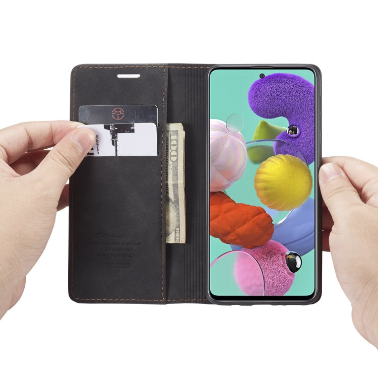 CaseMe Multifunctional Horizontal Flip Leather Case, with Card Slot & Holder & Wallet, For Galaxy A51, For Galaxy A71, For Galaxy A81 / Note 10 Lite, For Galaxy A91 / S10 Lite