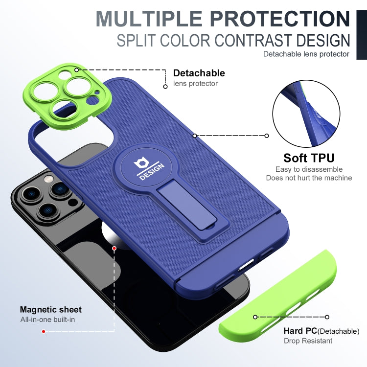 Small Tail Holder TPU+PC Phone Case, For iPhone 13 Pro Max