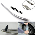N8 10 in 1 Car Paintless Dent Removal Fender Damage Repair Puller Lifter Arc Crowbar Tools Hook Rods kit, 10 in 1 10 in 1