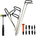 Q1 16 in 1 Car Paintless Dent Repair Hail Remover Hooks Rods Kit, Q1 16 in 1 Q1 16 in 1