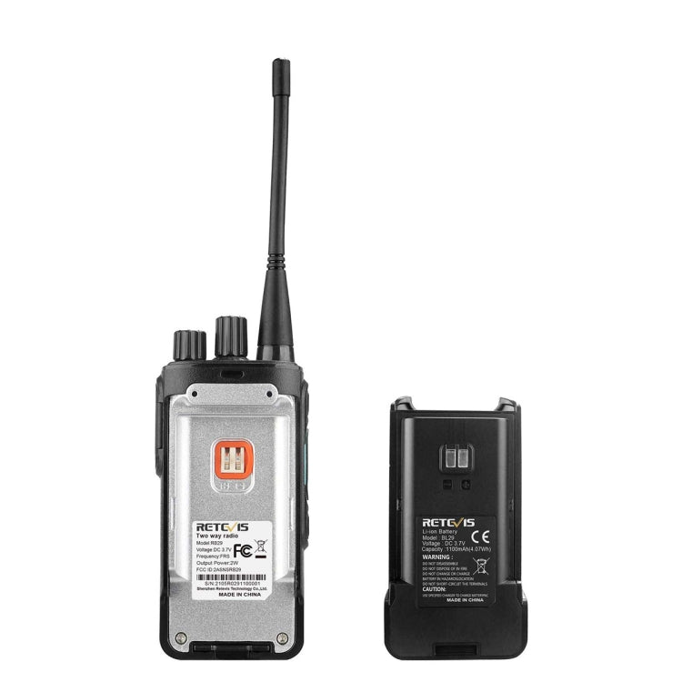 1 Pair RETEVIS RB29 FRS Free-license Two Way Radio Walkie Talkie, RB29 – Data Transmission
