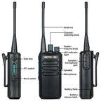 1 Pair RETEVIS RB29 FRS Free-license Two Way Radio Walkie Talkie, RB29 – Data Transmission