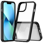 Phone Case – Shockproof (iPhone 14) #4 For iPhone 14 Black