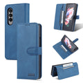 AZNS Dream II Skin Feel PU+TPU Horizontal Flip PU Phone Case, For Samsung Galaxy Z Fold4 For Samsung Galaxy Z Fold4 Blue