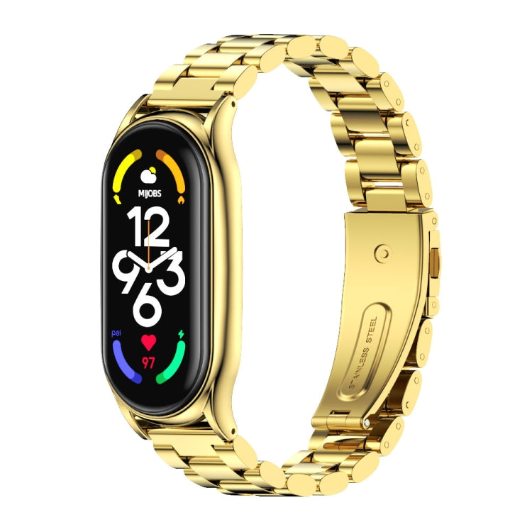 Watch Band – Stainless Steel Plus Gold