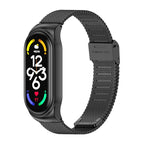 MIJOBS CS Milan Buckle Metal Watch Band, CS CS Black