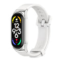 CS Watch Band – NFC, Silicone (Xiaomi Mi Band 7) For Xiaomi Mi Band 7 7 NFC White Silver