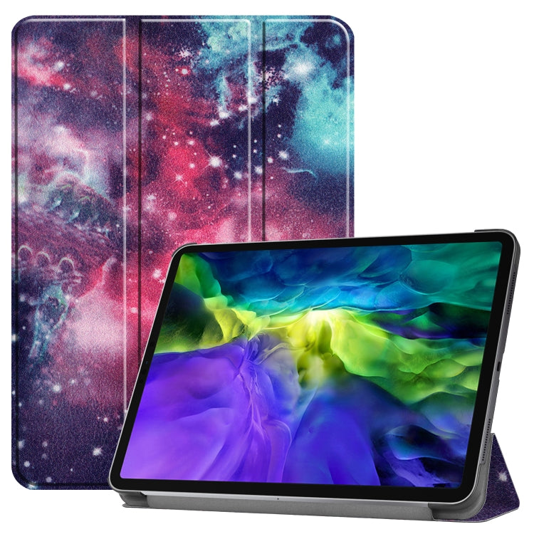 Case – 11" Screen, Leather (iPad Pro 11 inch 2020) For iPad Pro 11 inch 2020 Galaxy Nebula