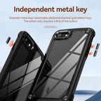 TPU Phone Case – + PC Lens Protection Phone Case, For iPhone SE 2022 / SE 2020 / 8 / 7