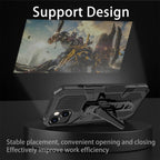 Machine Armor Warrior PC + TPU Phone Case, For iPhone 14 Plus, For iPhone 14, For iPhone 14 Pro, For iPhone 14 Pro Max