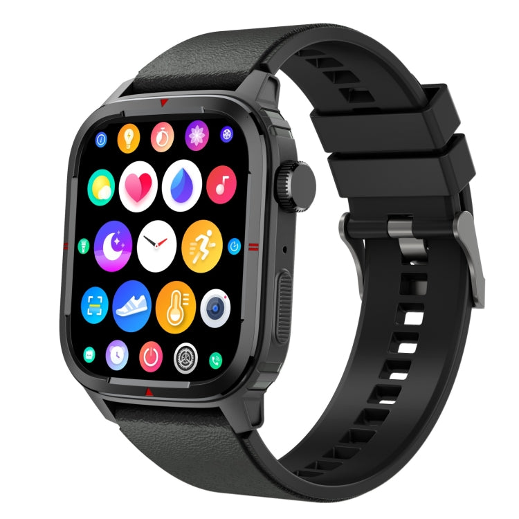 Q25 Smart Watch – 1.7" Screen, Blood Pressure Monitoring, Bluetooth Call Black