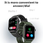 Q25 Smart Watch – 1.7" Screen, Blood Pressure Monitoring, Bluetooth Call