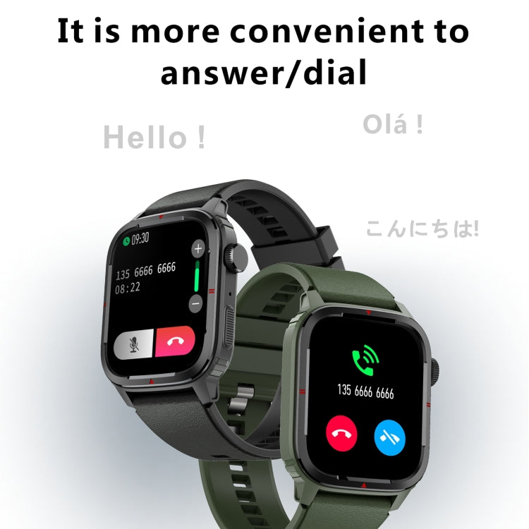 Q25 Smart Watch – 1.7" Screen, Blood Pressure Monitoring, Bluetooth Call