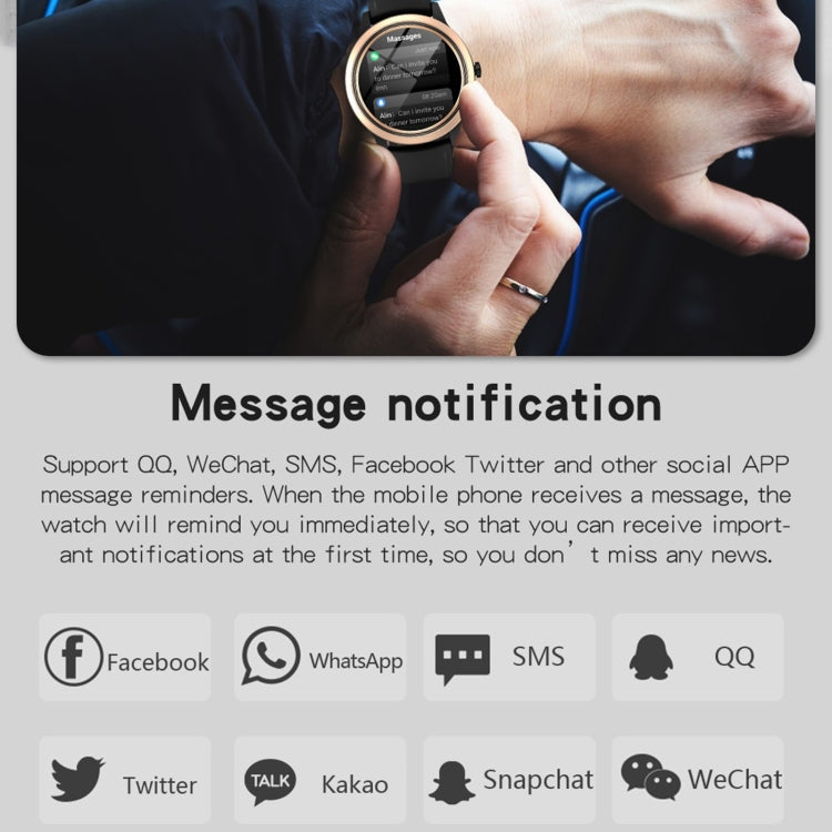 A60 Smart Watch – 1.32" Screen, Blood Pressure Monitoring, Bluetooth Call