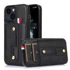 Phone Case – Leather (iPhone 13 mini) #5 For iPhone 13 mini Black