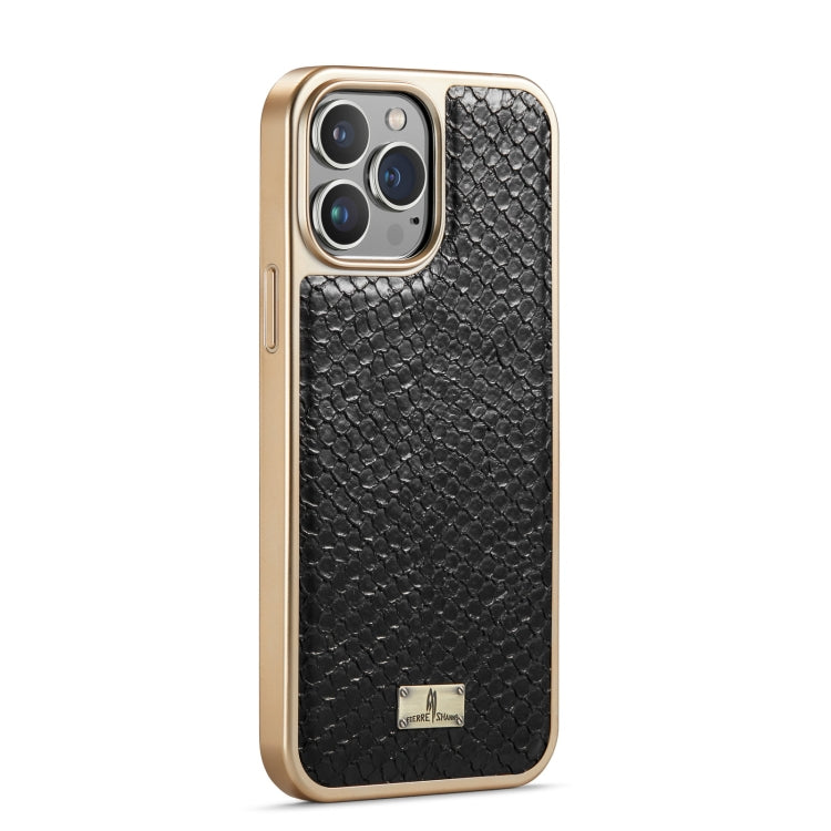 Snake Texture Electroplating PU Phone Case, For iPhone 13, For iPhone...