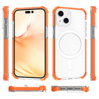 Magsafe Magnetic Acrylic Shockproof Phone Case, For iPhone 14, For iPhone 14 Plus
