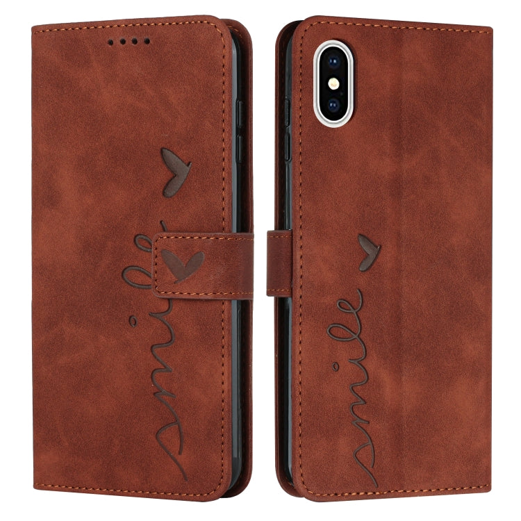 Phone Case – Leather (iPhone XS) For iPhone XS X Brown