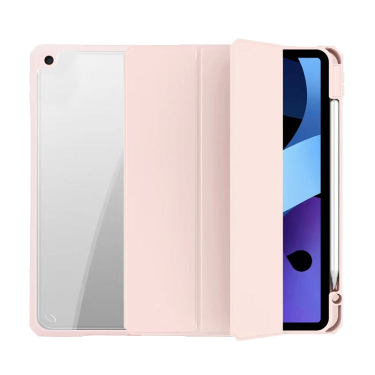 Mutural Pinyue Series Smart Leather Tablet Case – Leather, TPU, For iPad 9.7 2018 / 2017 For iPad 9.7 2018 2017 Pink
