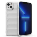 Magic Shield TPU + Flannel Phone Case, For iPhone 14 Plus For iPhone 14 Plus White
