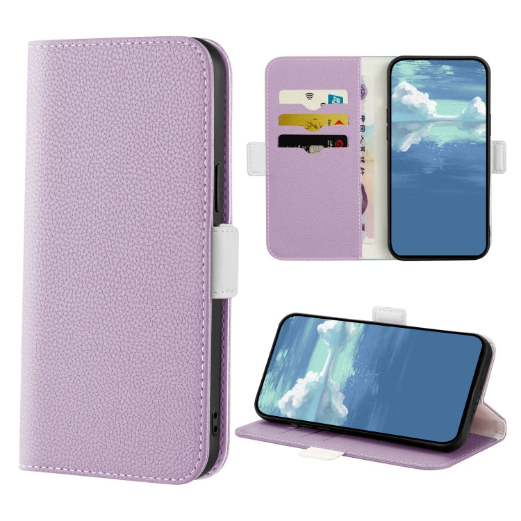Phone Case – Leather (iPhone SE 2022) #2 For iPhone 8 Plus 7 Plus Light Purple