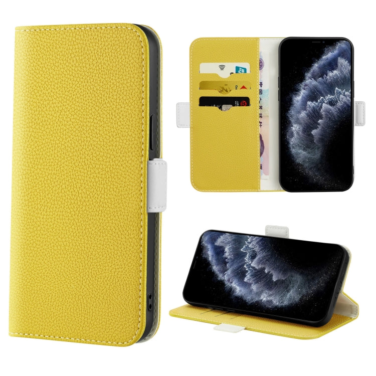 Phone Case – Leather (iPhone SE 2022) #2 For iPhone 11 Pro Yellow