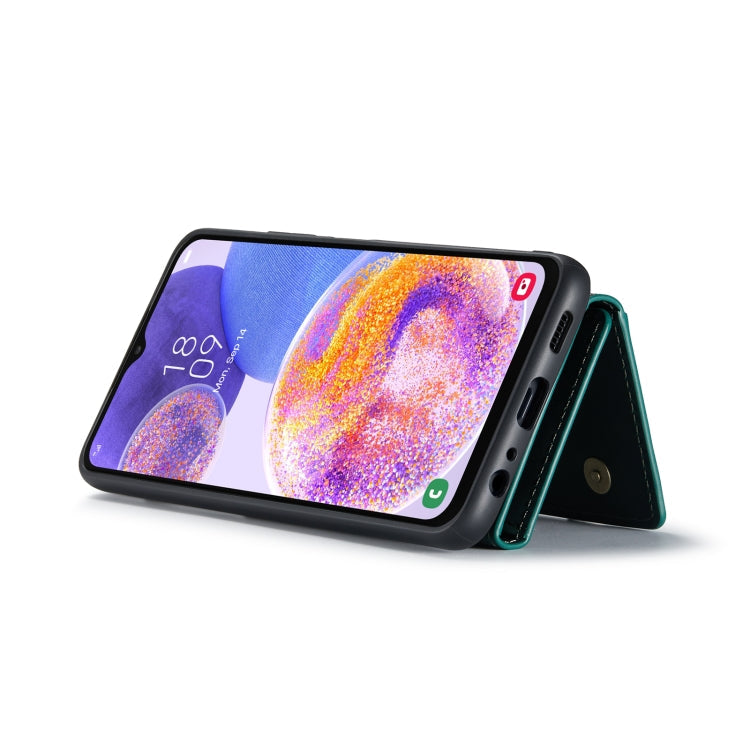 DG.MING M2 Series 3-Fold Multi Card Bag + Magnetic Phone Case – Magnetic, Card Slot, Leather, For Samsung Galaxy A23 5G