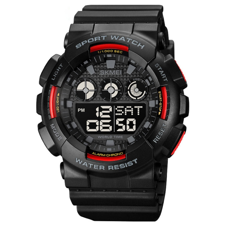 Watch – Stainless Steel #2 Red