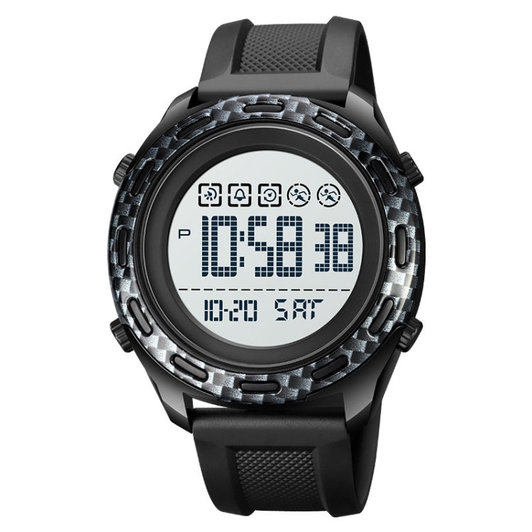 Watch – Stainless Steel (Black) White Carbon Brazing