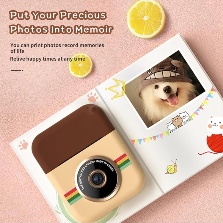 No Memory Card CP08 2.4 inch IPS HD Screen Children Instant Camera, No Memory Card, 16G, 32G – Durable Build, Easy to Use