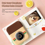 No Memory Card CP08 2.4 inch IPS HD Screen Children Instant Camera, No Memory Card, 16G, 32G – Durable Build, Easy to Use