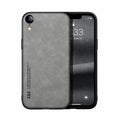 Skin Feel Magnetic Leather Back Phone Case, For iPhone XR, For iPhone XS Max, For iPhone SE 2022 / SE 2020 / 7 / 8, For iPhone 7 Plus / 8 Plus