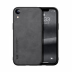 Skin Feel Magnetic Leather Back Phone Case, For iPhone XR, For iPhone XS Max, For iPhone SE 2022 / SE 2020 / 7 / 8, For iPhone 7 Plus / 8 Plus