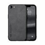 Skin Feel Magnetic Leather Back Phone Case, For iPhone XR, For iPhone XS Max, For iPhone SE 2022 / SE 2020 / 7 / 8, For iPhone 7 Plus / 8 Plus