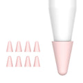 8 PCS / Set Universal Wearable Stylus Nib Cover, Pink, Yellow, Black, Red, Grey, Colorful, Green, White 1, Blue Pink Pink