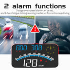 G10 5.5 inch Car HUD GPS Head Up Display Speedometer Odometer LED Windscreen Projector, G10