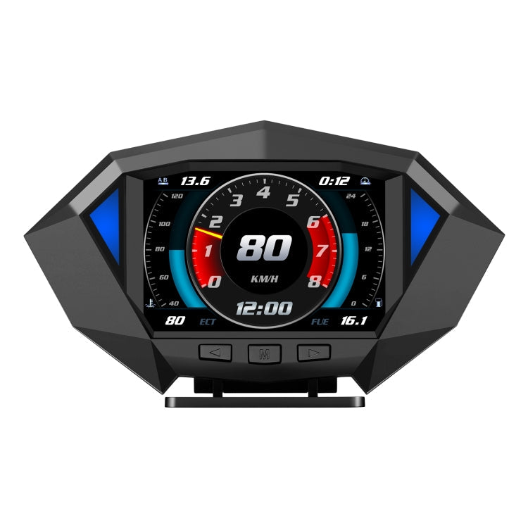 P1 3.5 inch Car OBD2 GPS HUD Head Up System Smart Digital Speedometer Meter Display, P1 P1