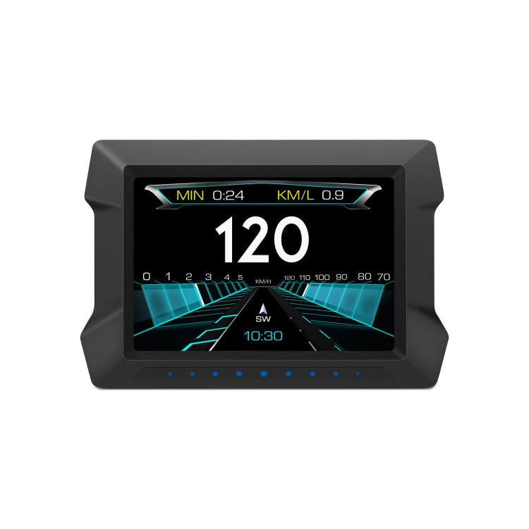 P22 3.5 inch Car HUD Head up Display GPS OBD2 Dual System Windshield Projector, P22 P22
