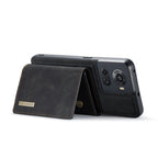 DG.MING M1 Series 3-Fold Multi Card Wallet + Magnetic Phone Case – Magnetic, Card Slot, Leather, For OnePlus Ace/10R, For OnePlus 10 Pro, For OnePlus Nord N20 5G, For Google Pixel 7 Pro 5G
