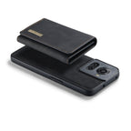 DG.MING M1 Series 3-Fold Multi Card Wallet + Magnetic Phone Case – Magnetic, Card Slot, Leather, For OnePlus Ace/10R, For OnePlus 10 Pro, For OnePlus Nord N20 5G, For Google Pixel 7 Pro 5G