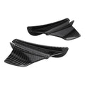 Motorcycle Winglet Aerodynamic Wing Kit Spoiler, Glossy Carbon, Matte Carbon, Forged Texture Glossy Carbon