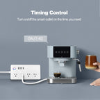 SM-SO301-U 2500W 4 Holes + 4 USB Smart Power Strip, US Plug, ZigBee 10A, WiFi 10A