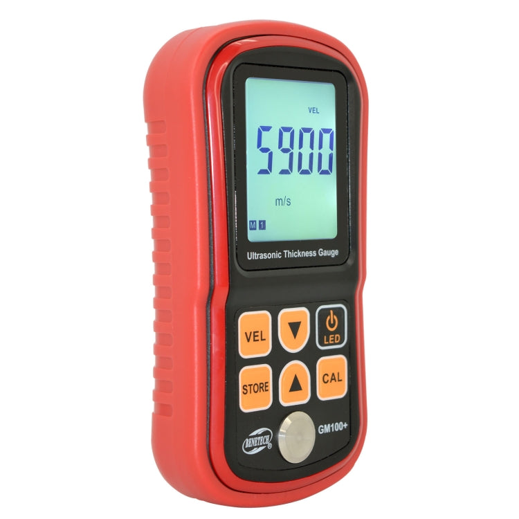 BENETECH GM100+ Ultrasonic Thickness Gauge, Battery Not Included, GM100+ GM100+