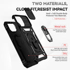 Sliding Camshield Holder Phone Case, For iPhone 14 Pro Max