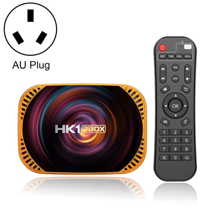 MECOOL HK1RBOX X4 4K TV Box, Android 11 Amlogic S905X4 CPU with RC, 4GB+32GB, 4GB+64GB, 4GB+128GB – Card Slot, TPU, 4K 4GB+32GB AU Plug
