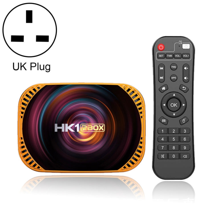 MECOOL HK1RBOX X4 4K TV Box, Android 11 Amlogic S905X4 CPU with RC, 4GB+32GB, 4GB+64GB, 4GB+128GB – Card Slot, TPU, 4K 4GB+64GB UK Plug