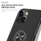Magnetic Ring Kickstand Shockproof Phone Case, For iPhone 14 Pro Max